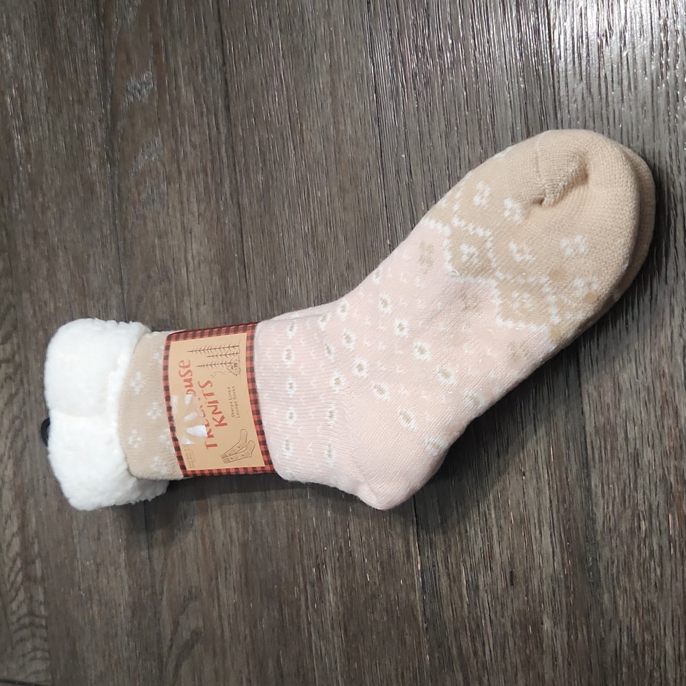 Treehouse knit Sherpa Lounge Socks